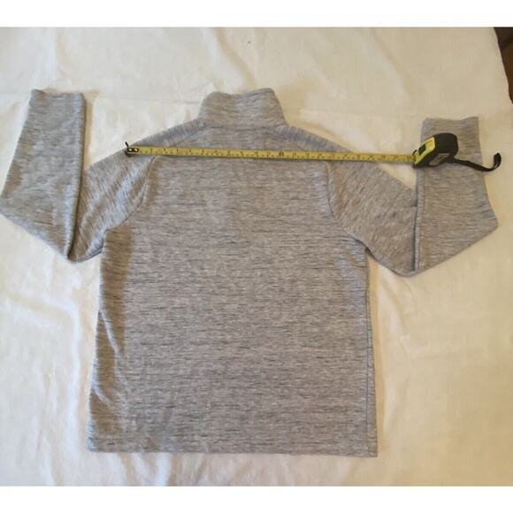 Banana Republic Pullover Men’s Small Gray Moisture Wicking 1/4 Zip Long Sleeve - Picture 11 of 16